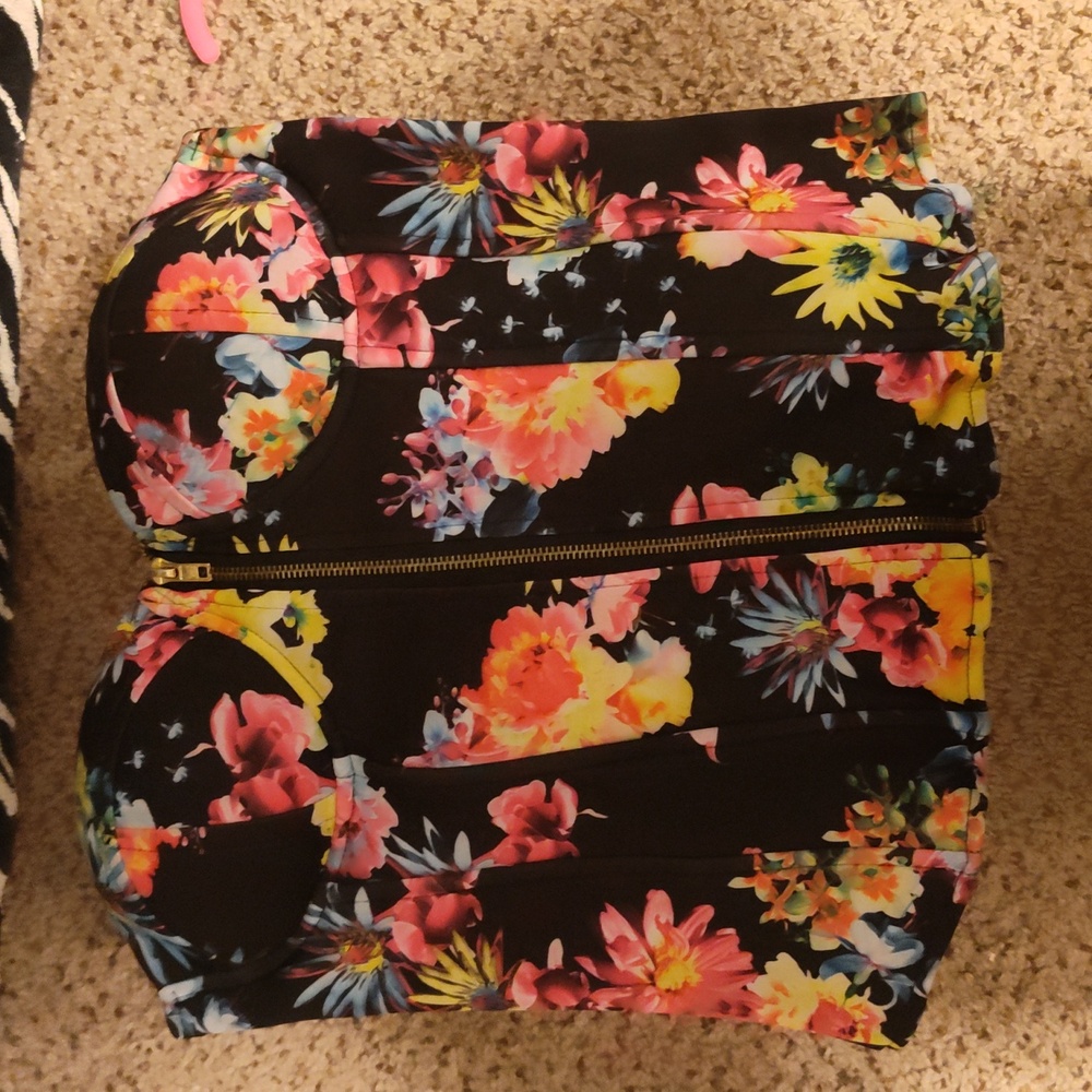 Floral Corset top